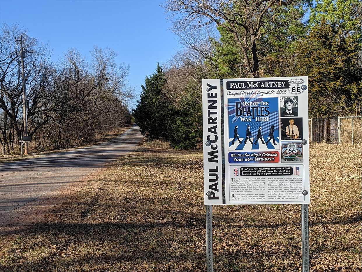 Paul McCartney Sign