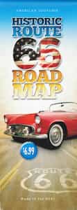 Historic Route 66 road map