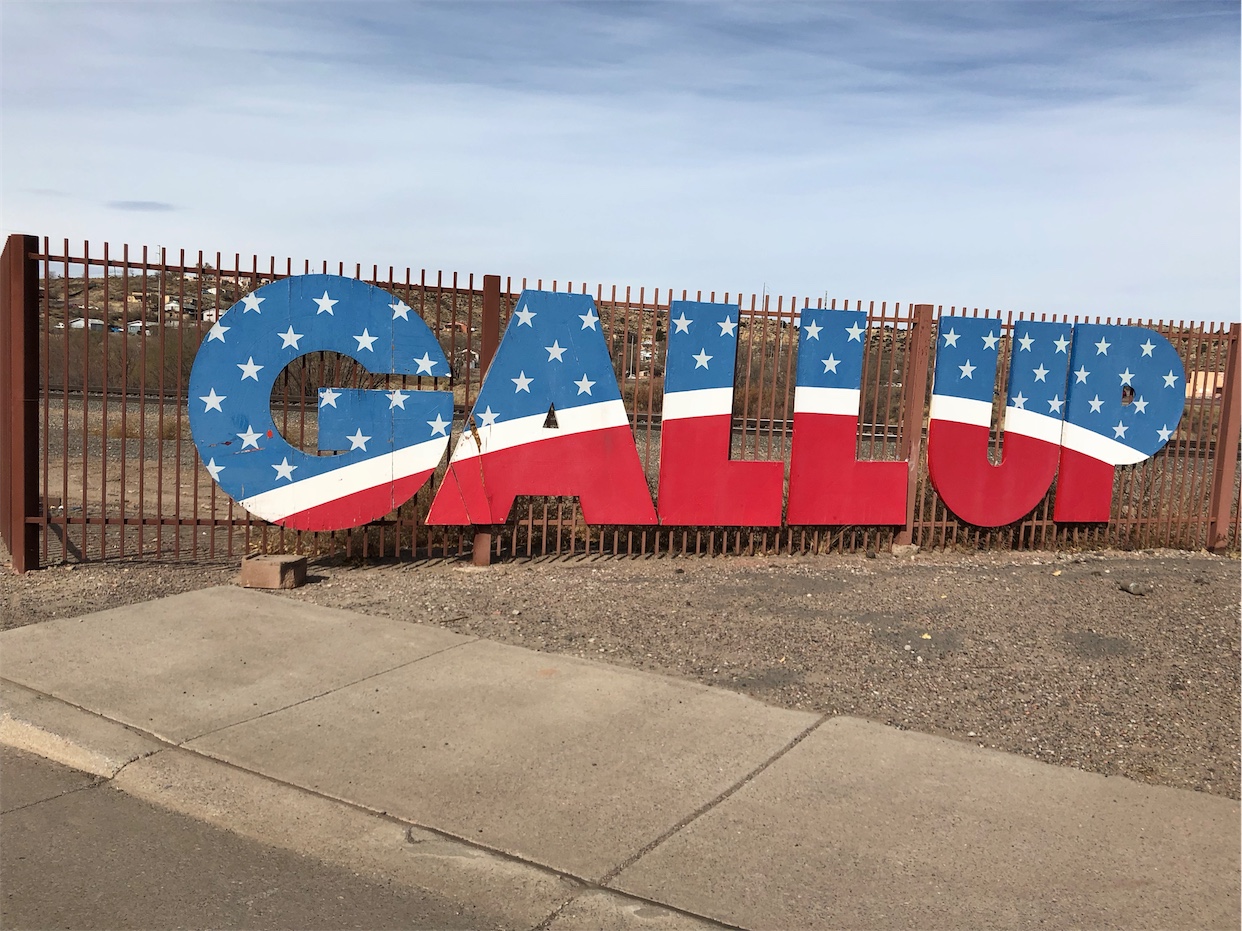 Gallup Sign