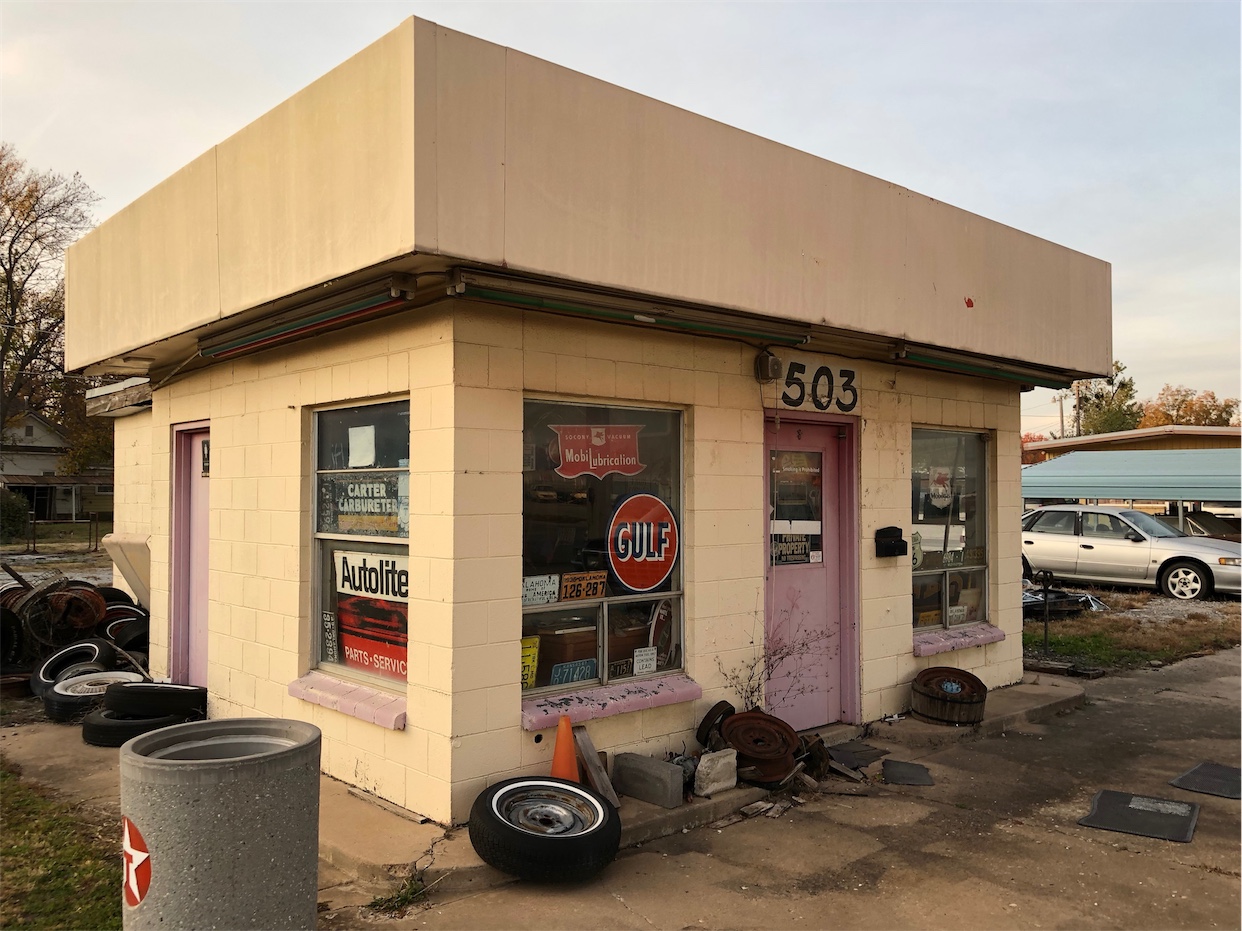 Old Service Station