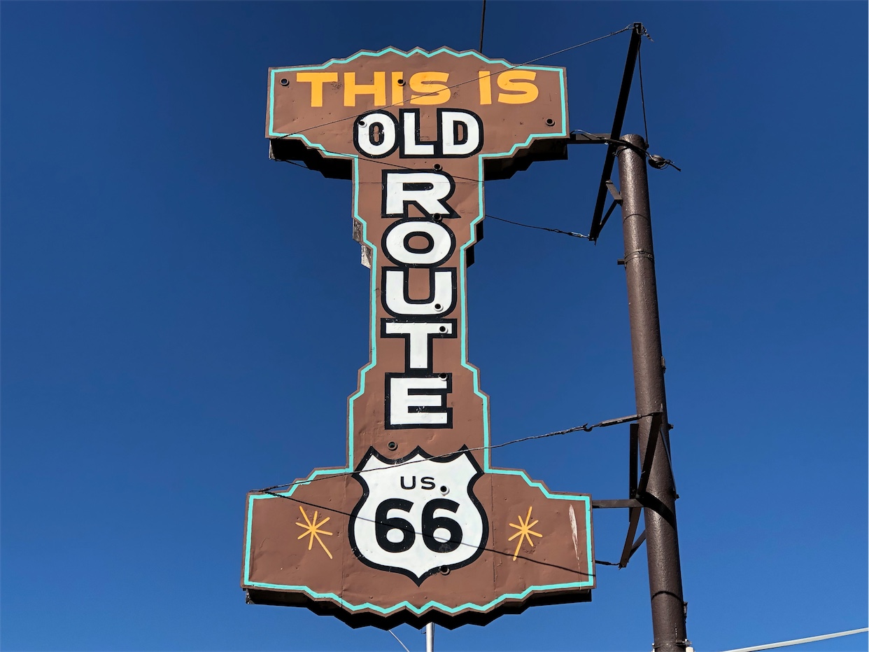 This Is Route 66 Sign