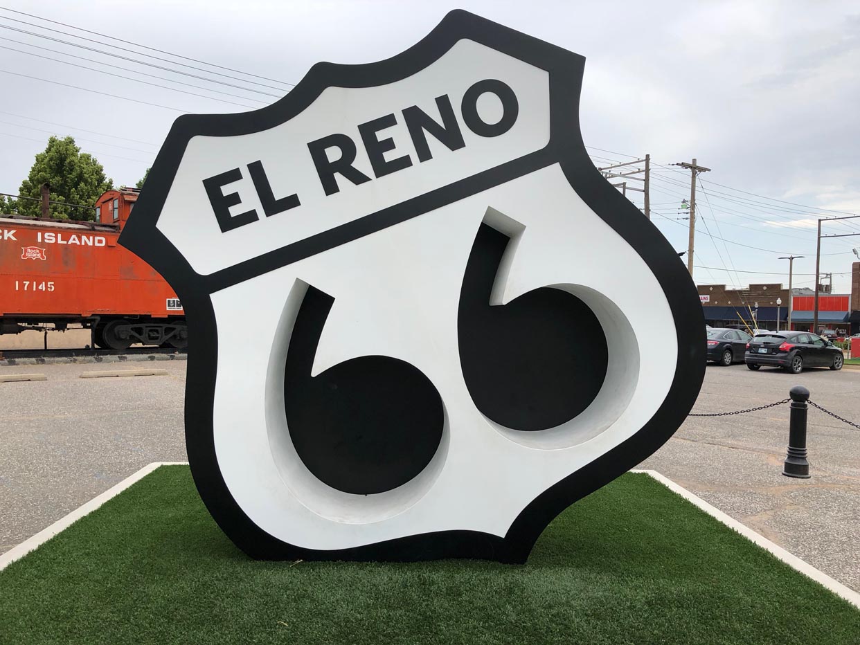 Route 66 Reno sign