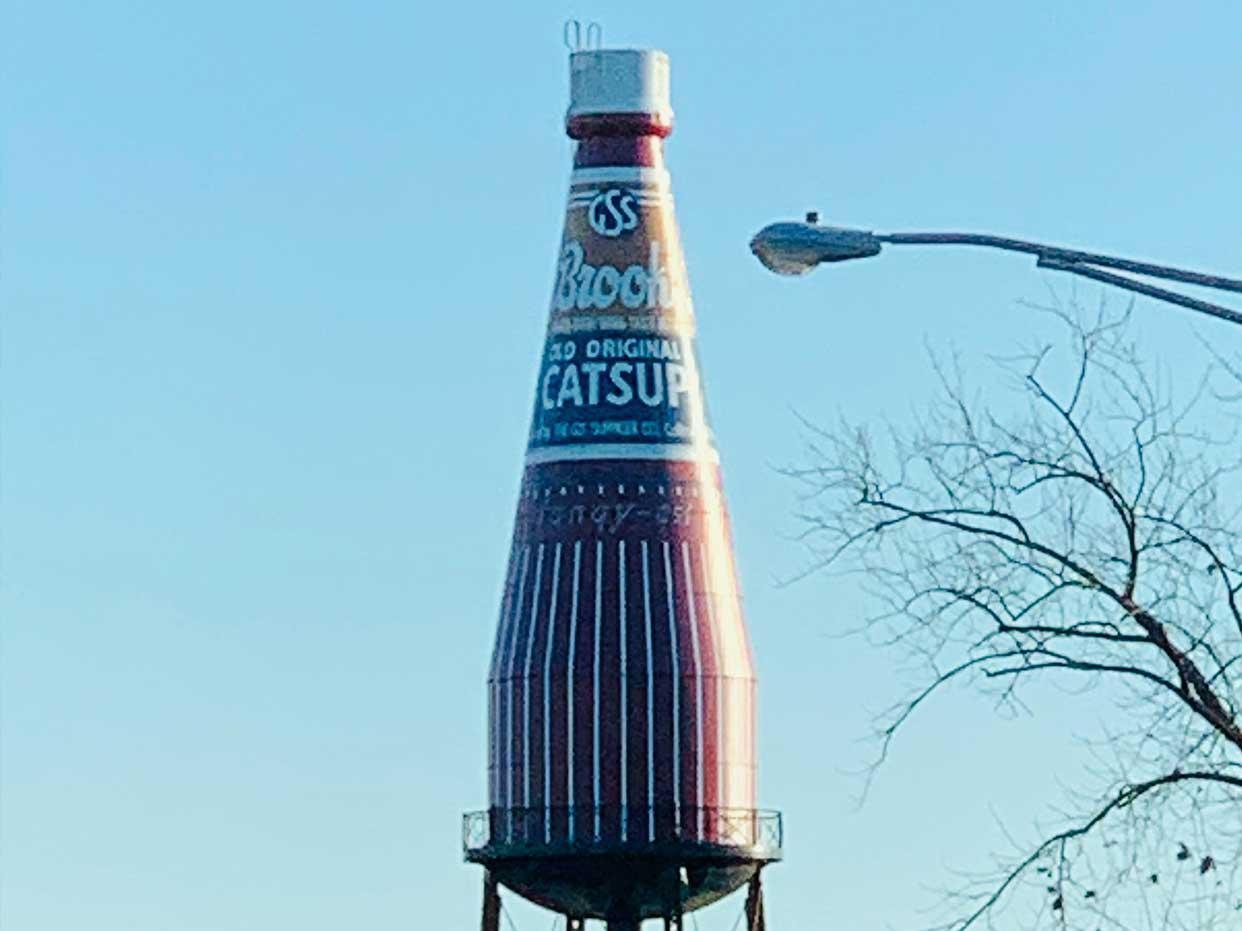 Worlds Largest Catsup Bottle