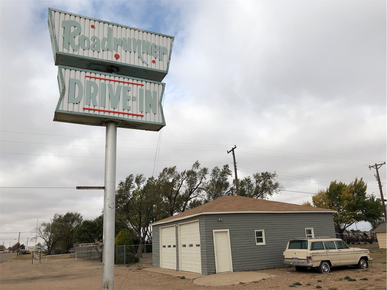 Roadrunner Drive-In Sign