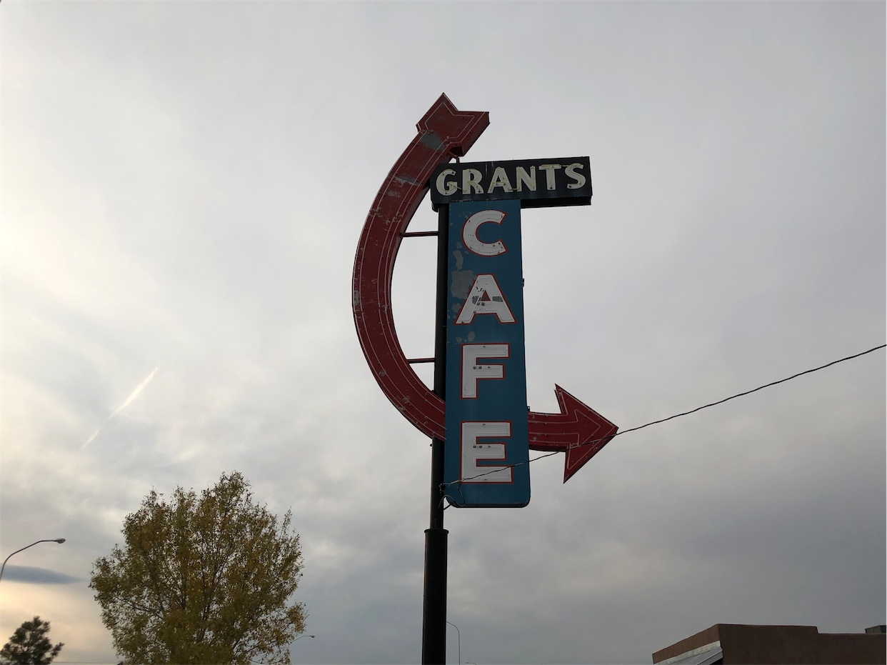 Grants Cafe Sign