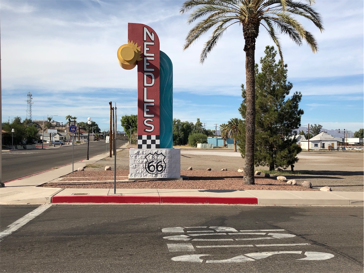 Needles Rte 66 Sign