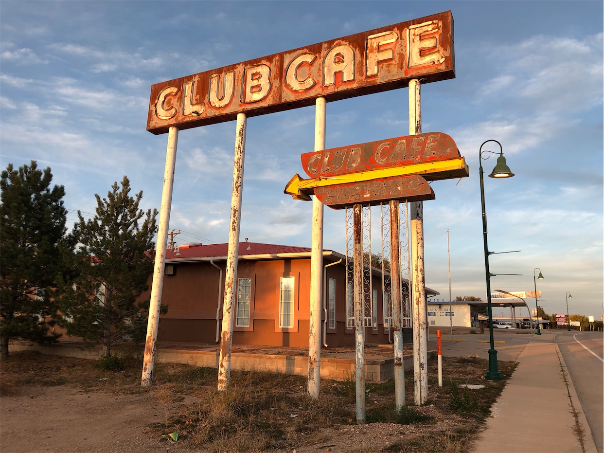 Clubcafe Sign