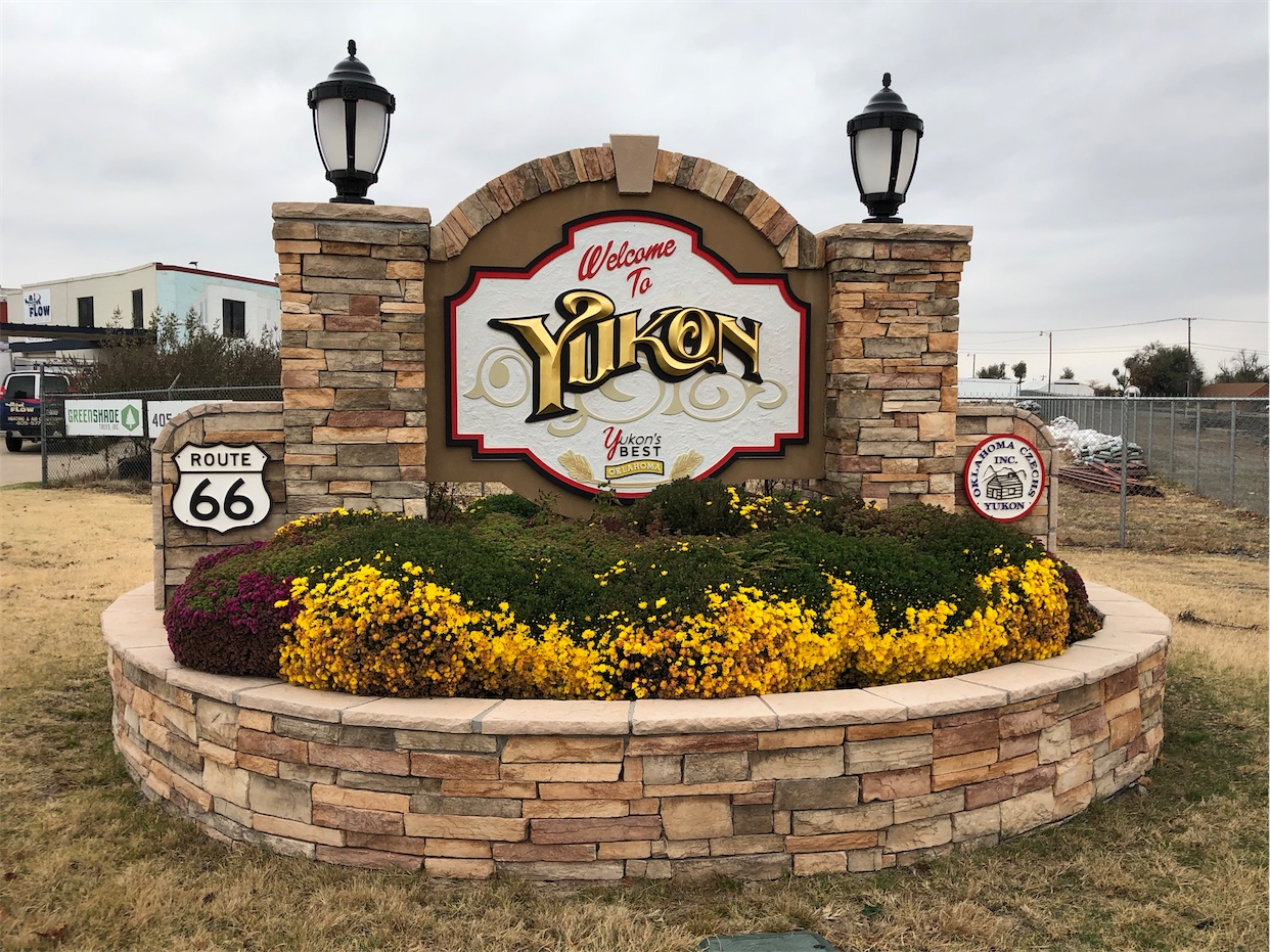 Yukon Welcome Sign