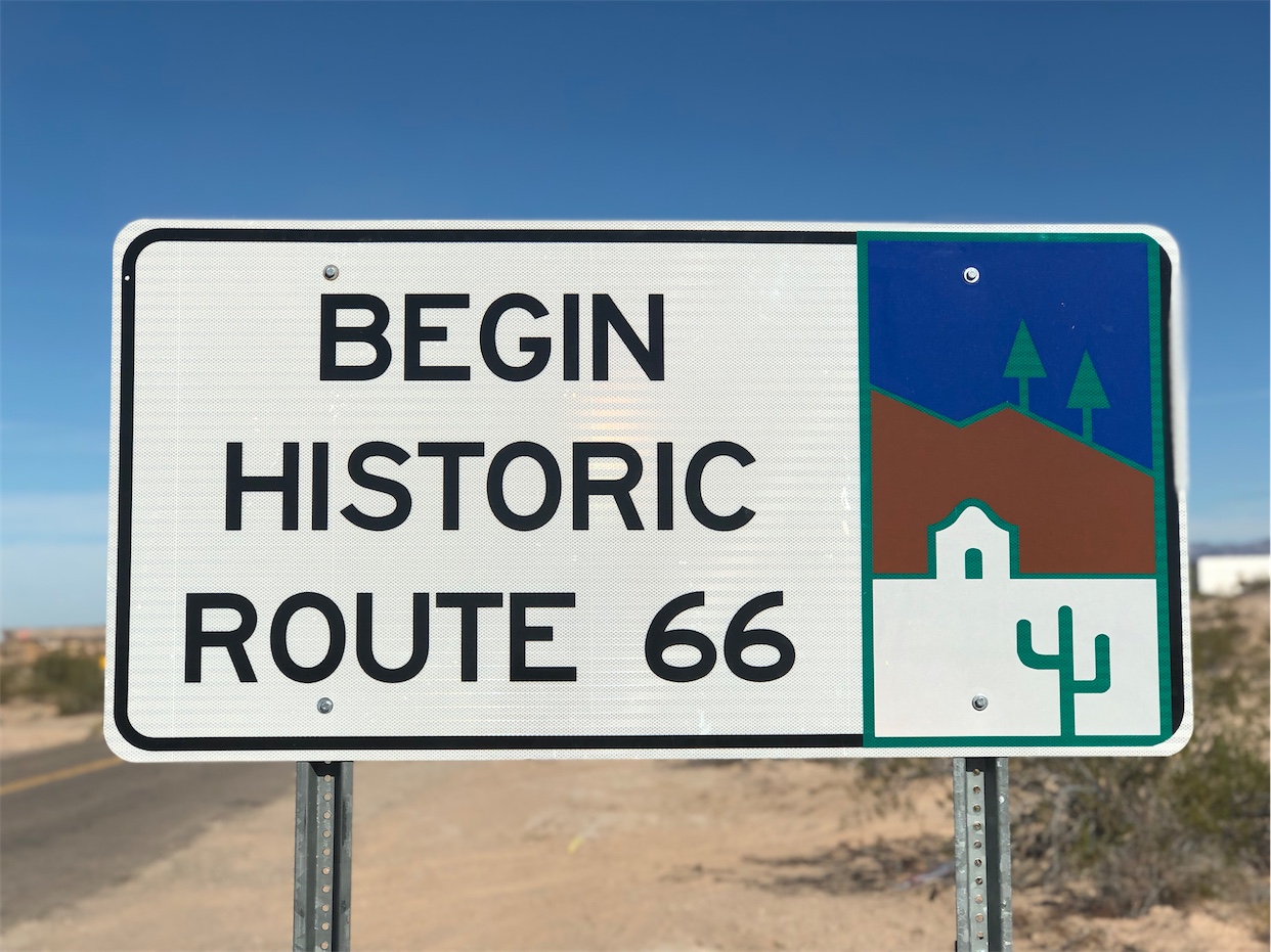 Historic Route 66 Sign