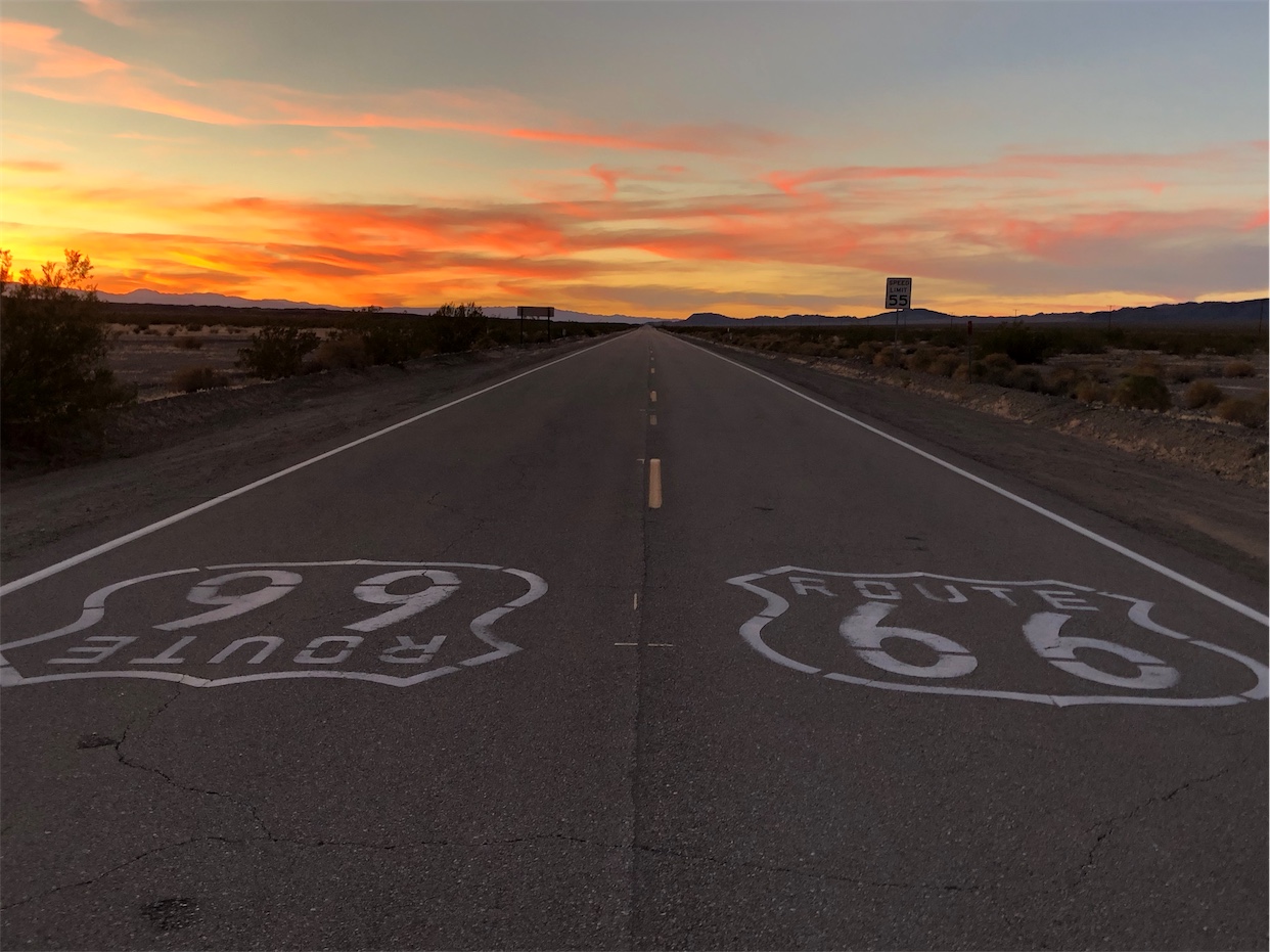 Double Sign Route 66