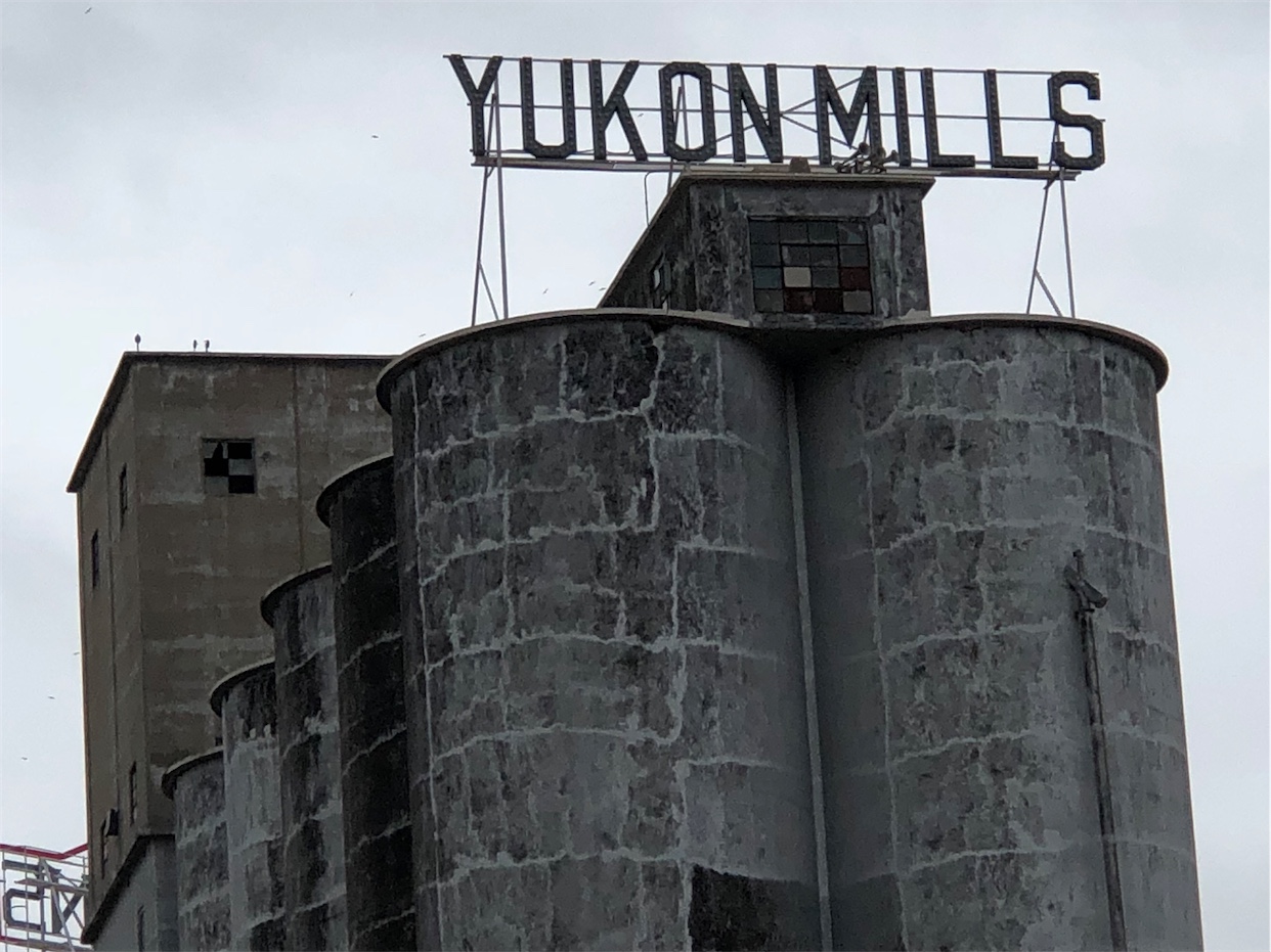Yukon Mills Sign